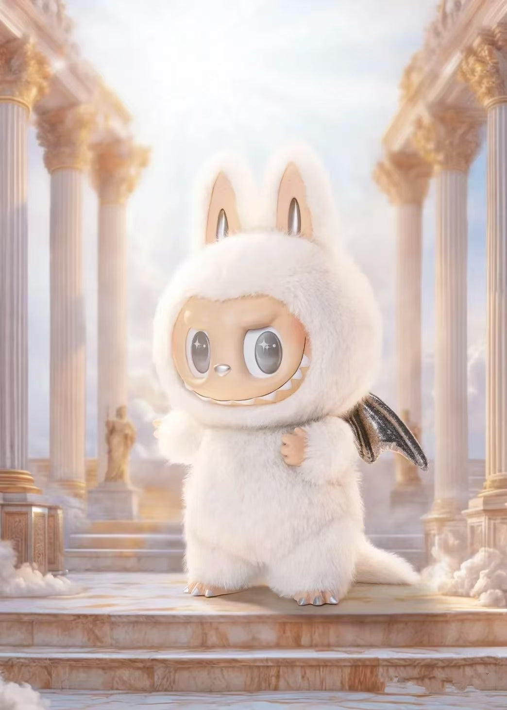 (pre) Labubu zimomo angel in clouds(big)