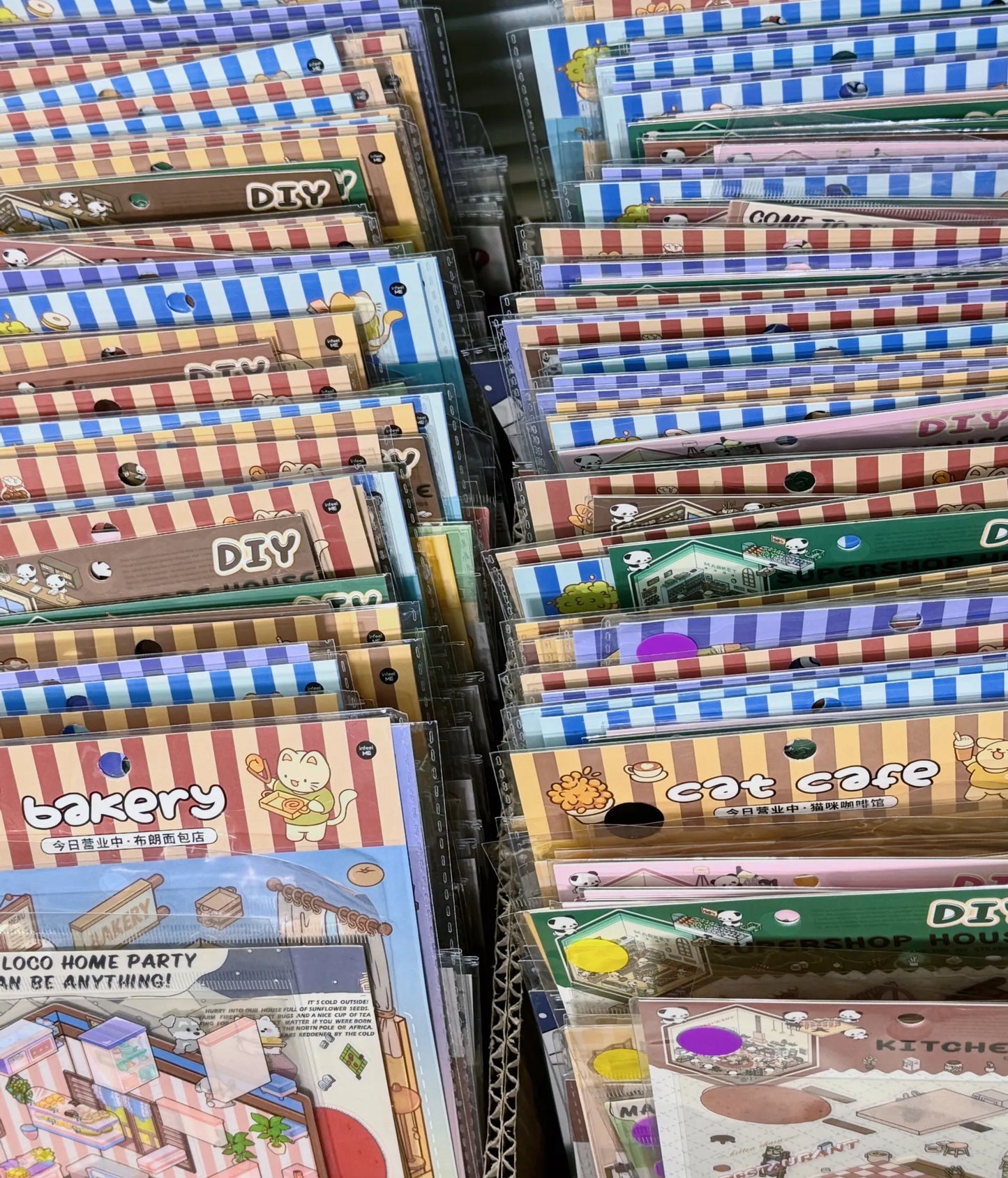 3D Stereoscopic Stickers Stress Relief Scene Stickers